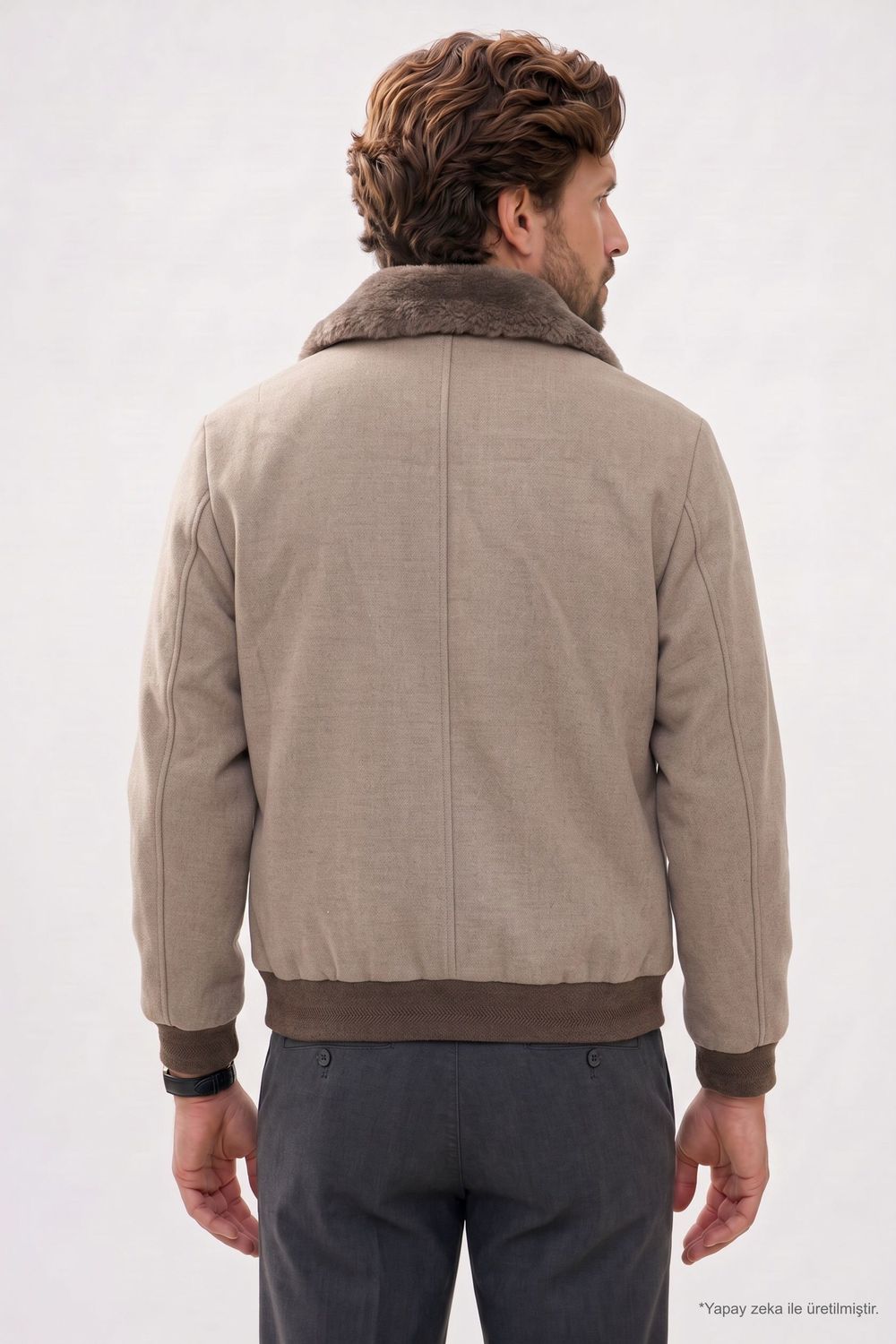 COAT WOLF  MONT