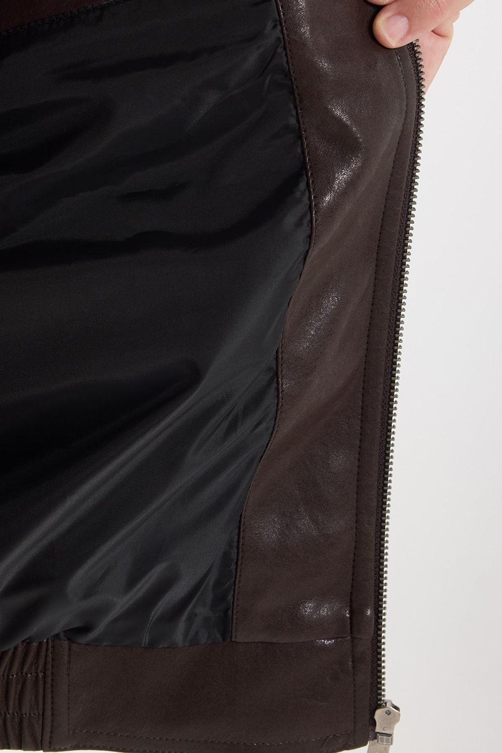 JACKET LEATHER AYEW MONT CEKET