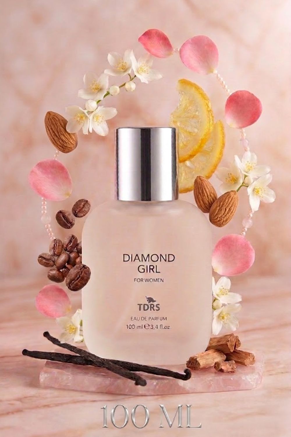 Diamond Girl 100 ML Vanilya Özel Seri Uzun Süre Kalıcı Kadın Parfüm