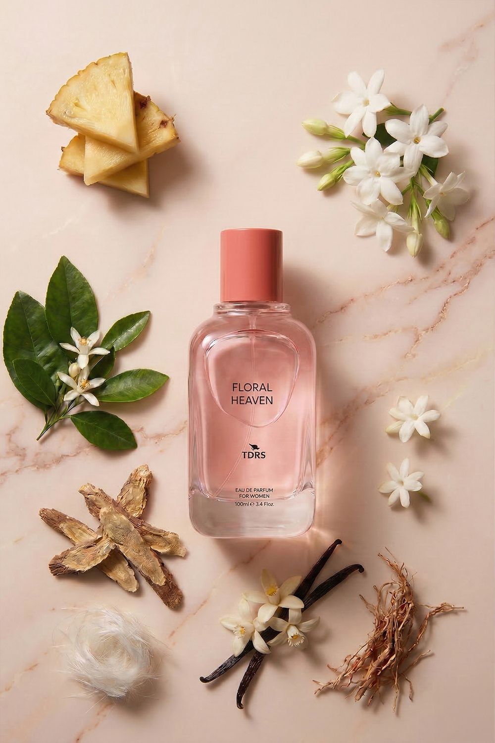 Floral Haven 100 ML Yasemin ve Turunç Özel Seri Uzun Süre Kalıcı Kadın Parfüm