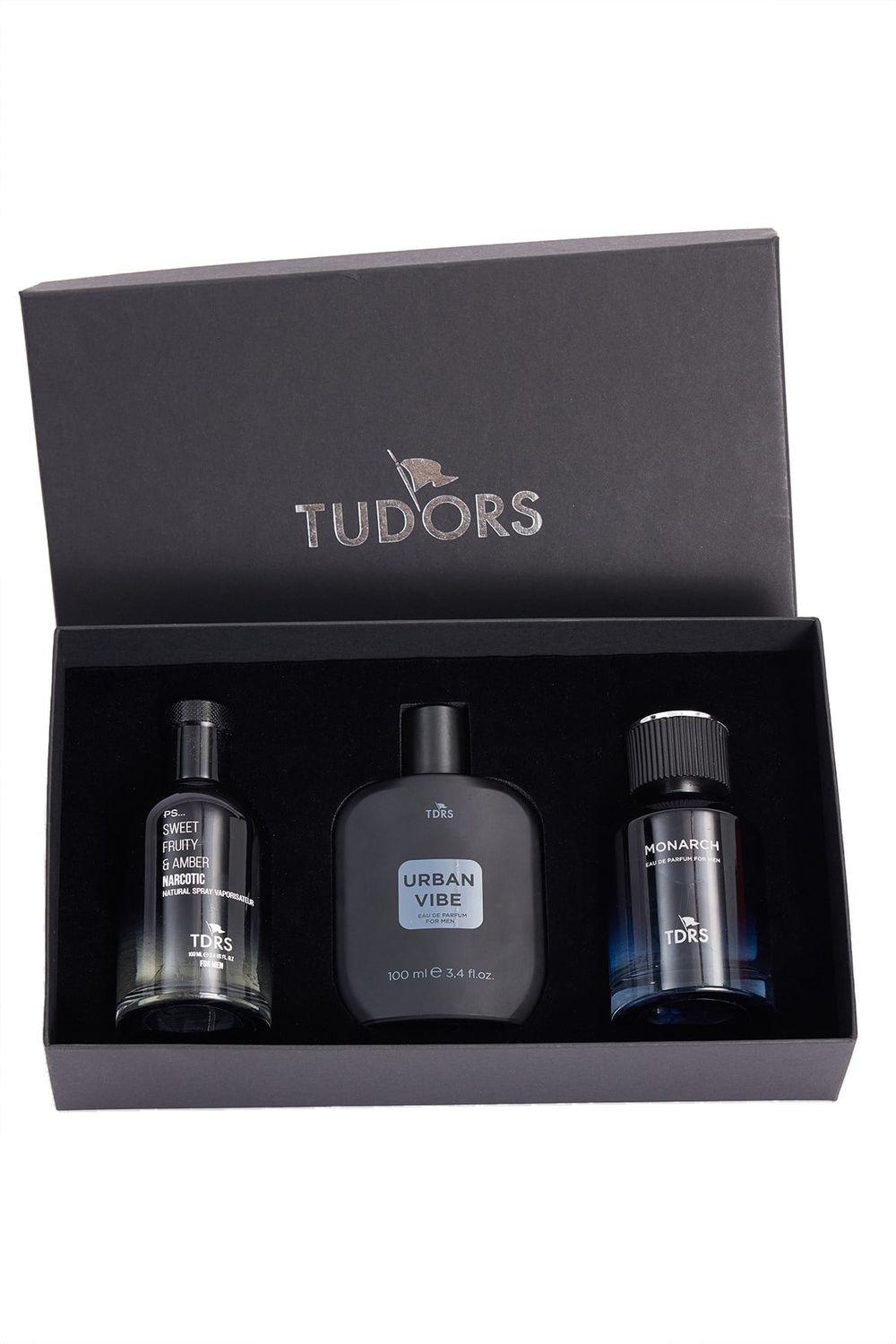 Özel Hediye Kutulu 3'lü Limon-Bergamot 100 ML Uzun Süre Kalıcı Erkek Parfüm Seti