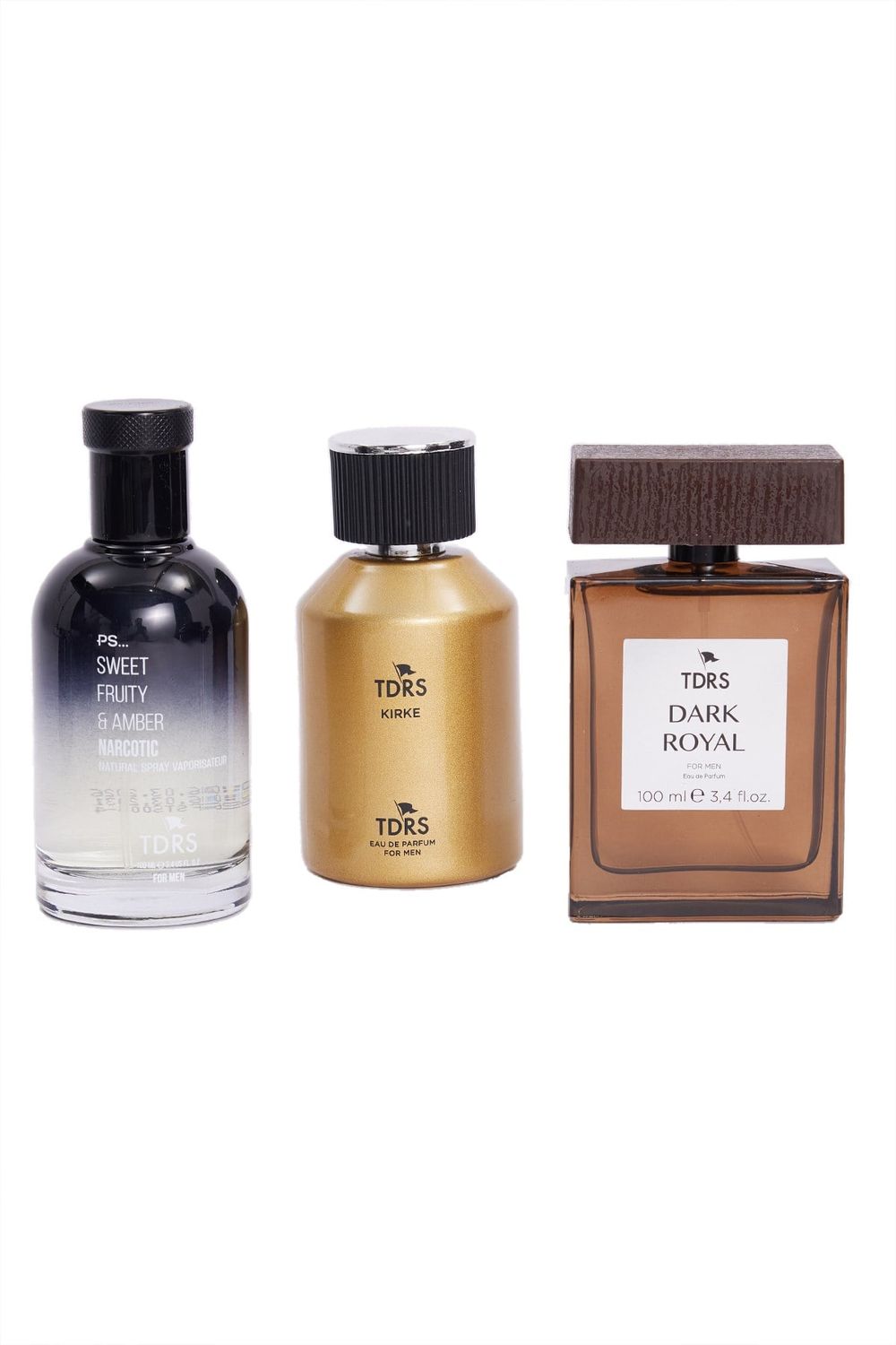 THREE PIECES PARFUME SET BOX