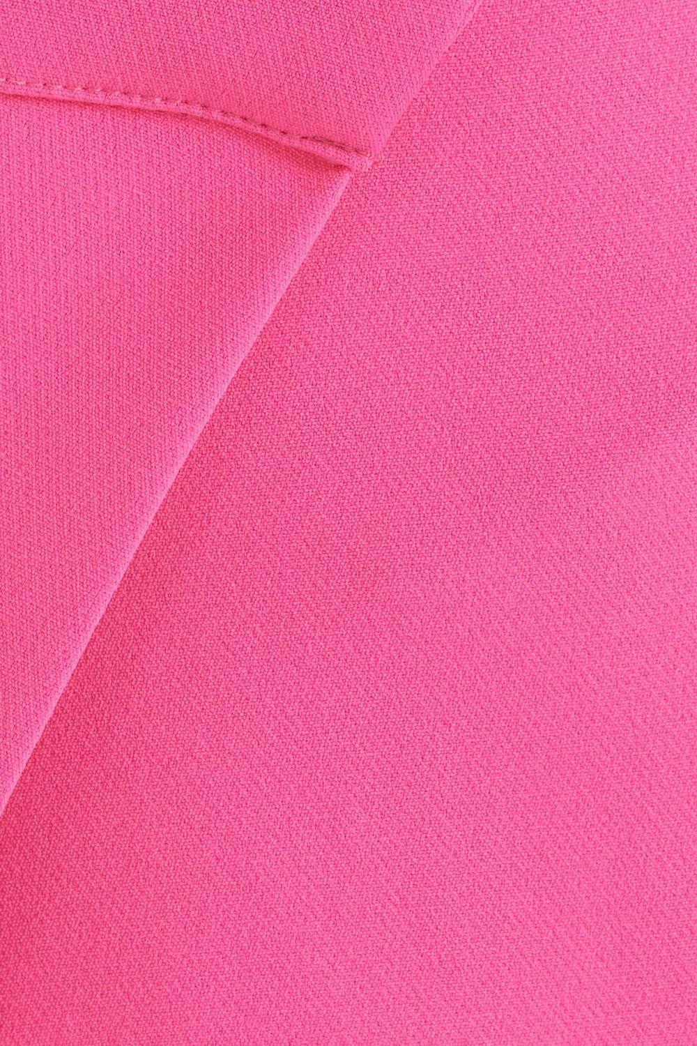 Kadın Standart Fit Geniş Paça Fuşya Double Pantolon
