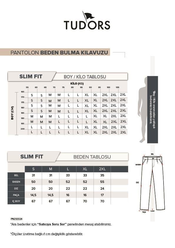 Erkek Slim Fit Pamuklu Beli Bağlamalı Yan Cepli Katlamalı Paça Jogger Lacivert Pantolon