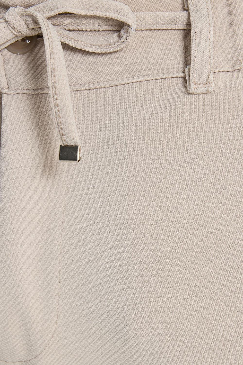 Erkek Slim Fit Dar Kesim Beli Lastikli Bağcık Detaylı Taş Pantolon