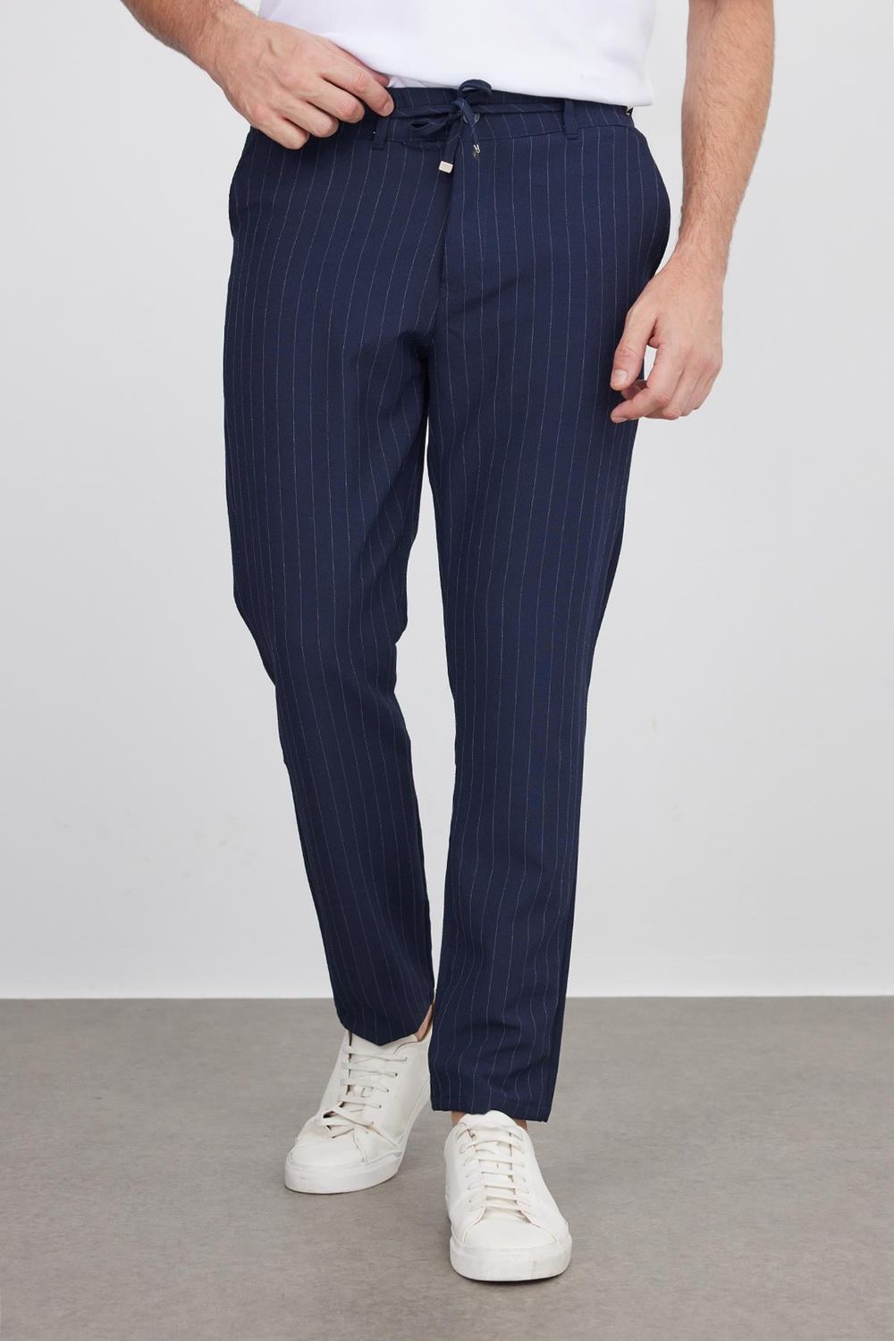 ERKEK PANTOLON ÇİZGİLİ GOFRE ZM-3001