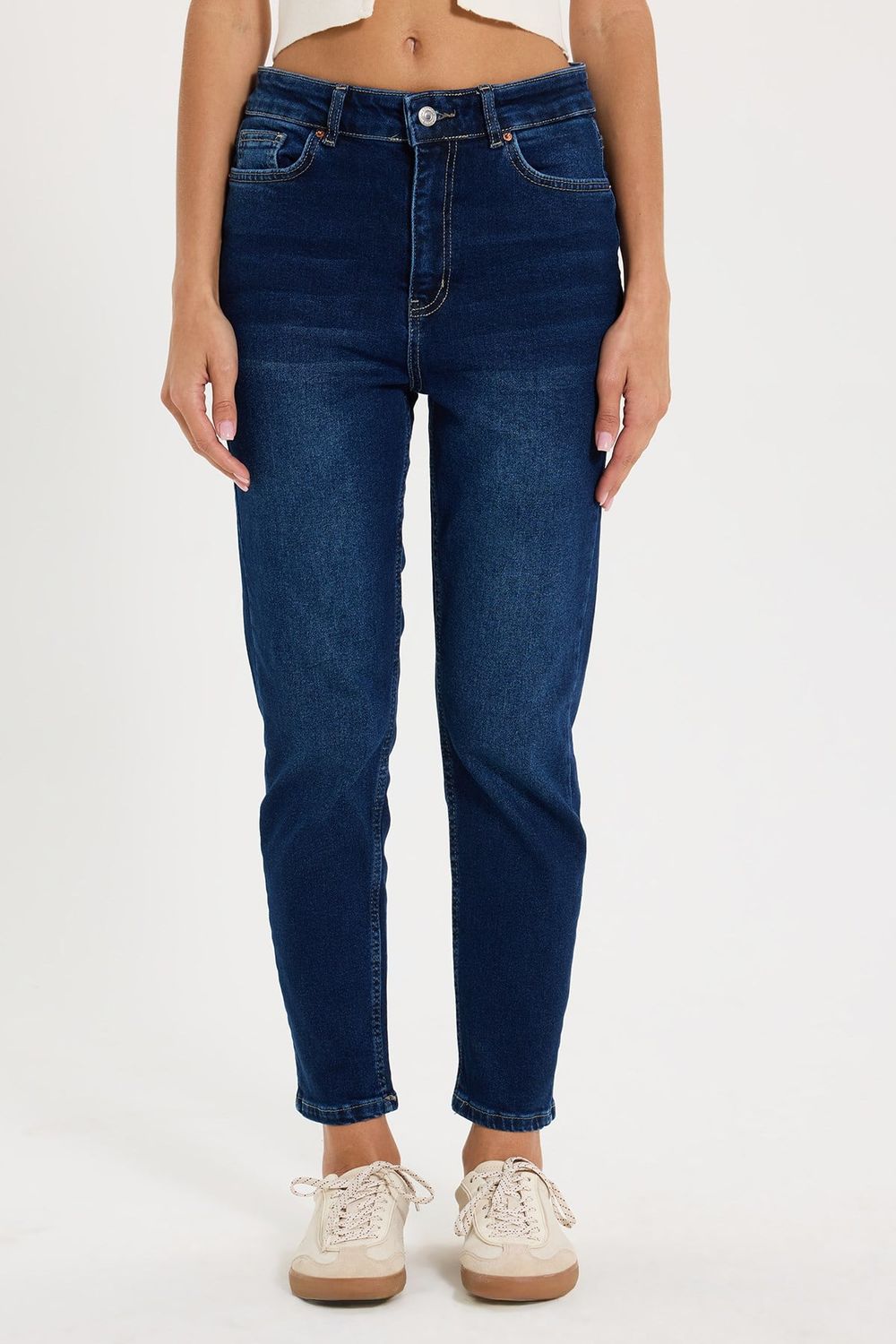 KADIN LİKRALI MOM 1001 DENIM PANTOLON