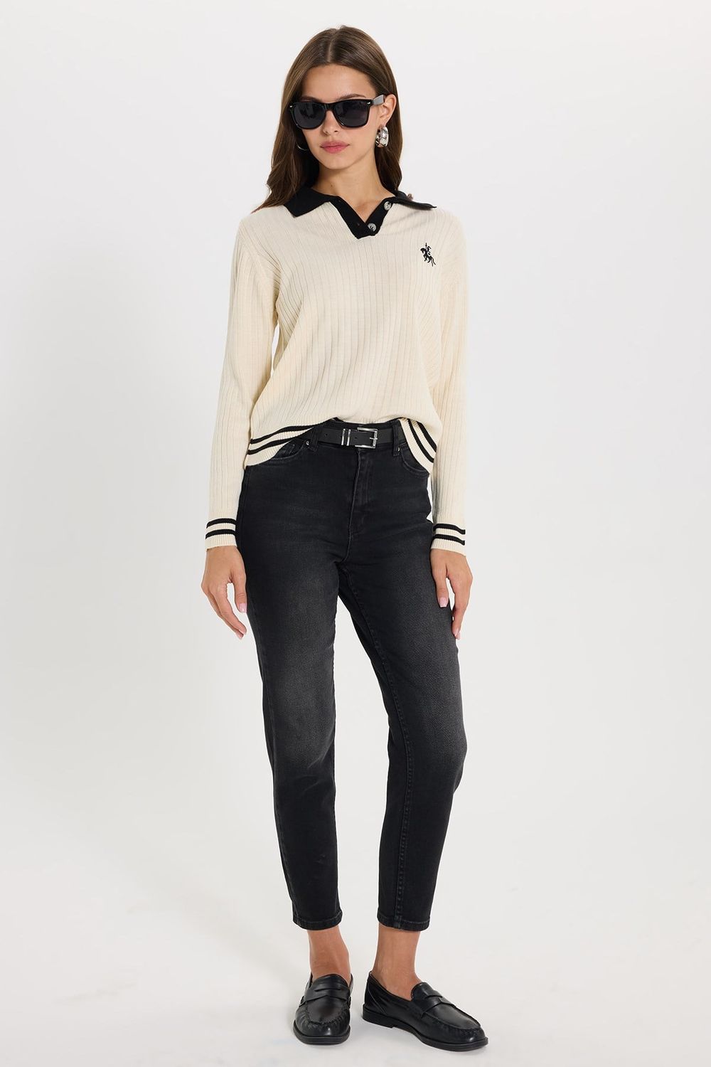 KADIN LİKRALI MOM 1001 DENIM PANTOLON