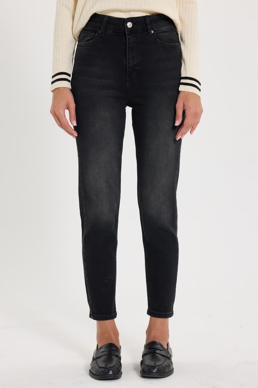 KADIN LİKRALI MOM 1001 DENIM PANTOLON