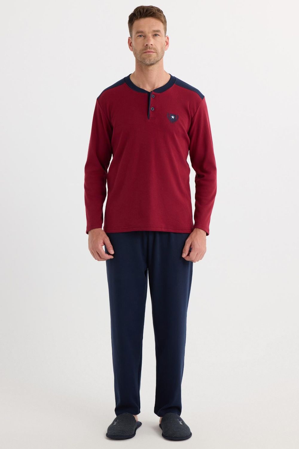 HOMEWEAR ERKEK PİJAMA TAKIMI  INTERLOK