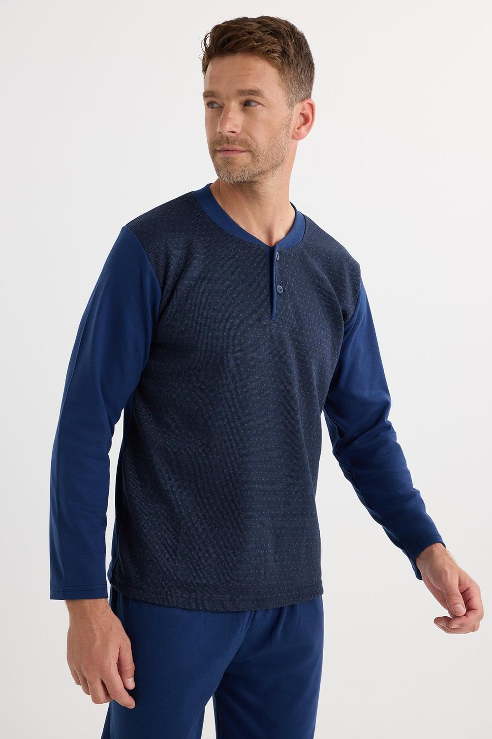 HOMEWEAR ERKEK PİJAMA TAKIMI  INTERLOK