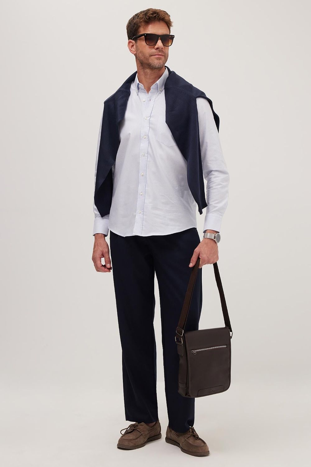 REGULAR FIT LONG SLV PREMIUM STRIPE  GÖMLEK