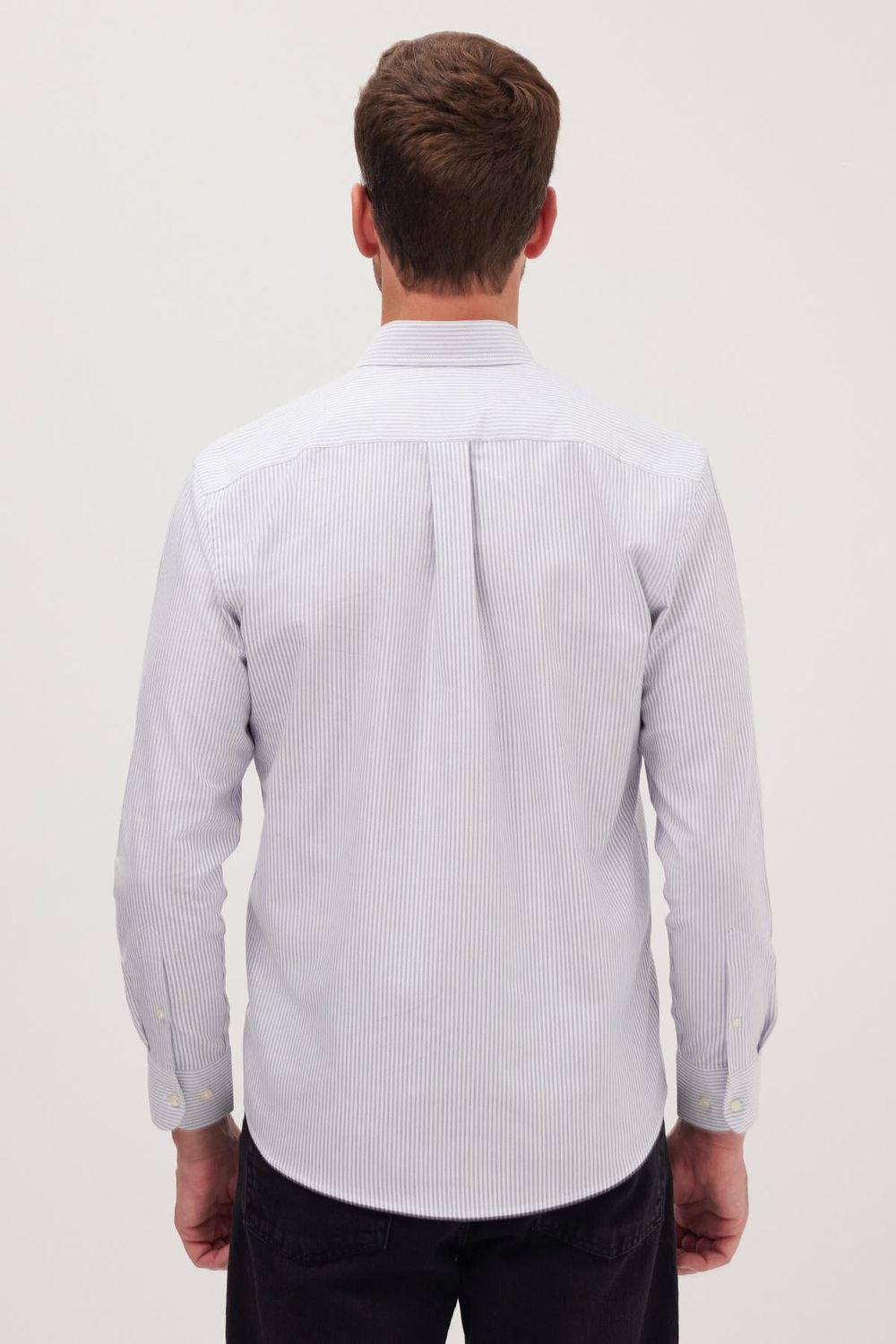 REGULAR FIT LONG SLV PREMIUM STRIPE  GÖMLEK