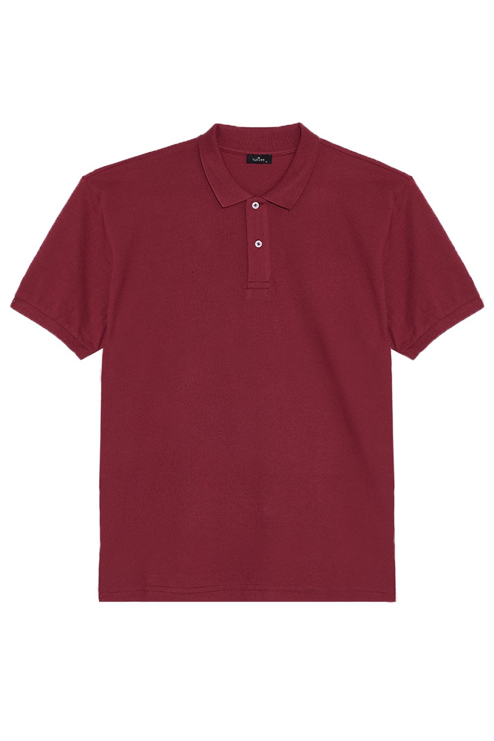 Erkek 5'li Paket Gri-Kahverengi-Kırmızı-Siyah-Taş Regular Fit Pamuklu Düz Pike Polo Yaka Tişört