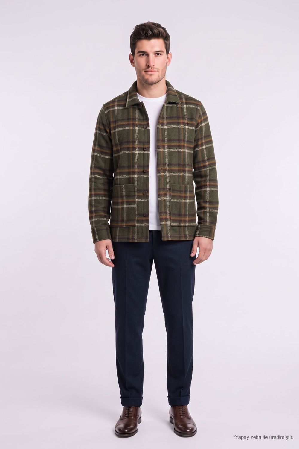 REGULAR FIT LONG SLV CHECK WINTER PAZ GÖMLEK