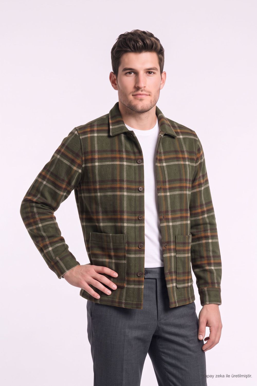 REGULAR FIT LONG SLV CHECK WINTER PAZ GÖMLEK