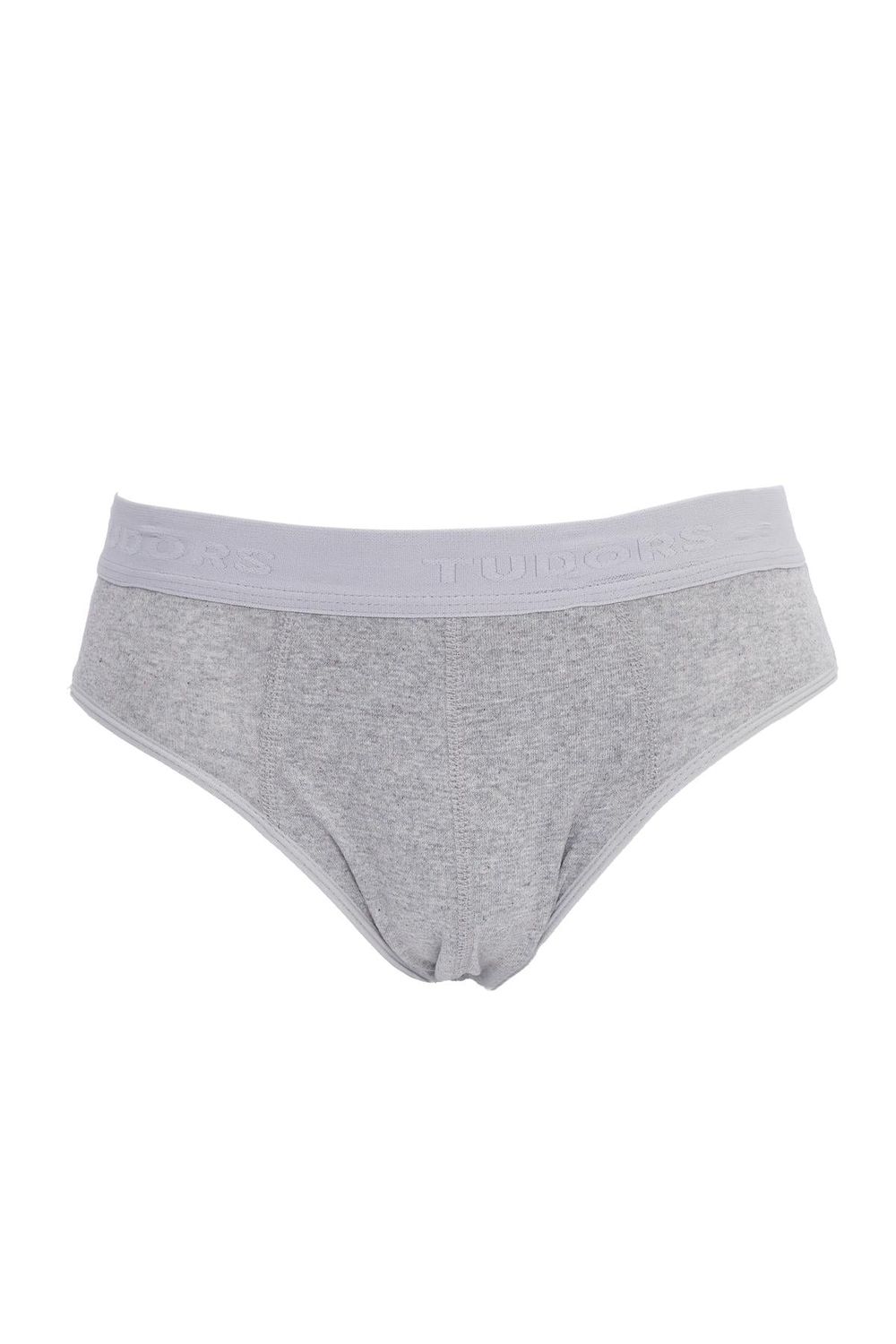 Erkek 6'lı Paket Likralı Pamuklu Gri Slip Külot