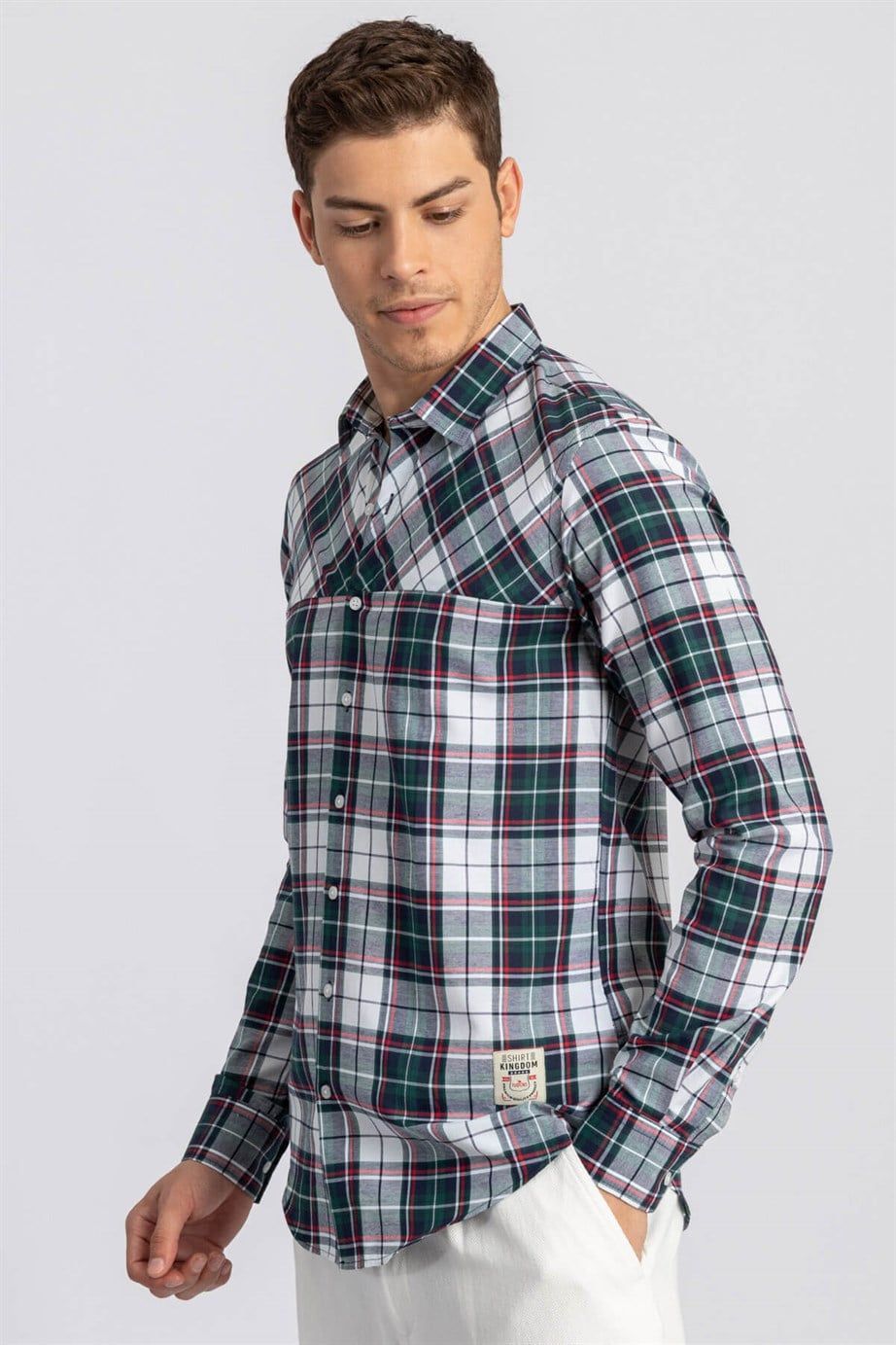 SLIM FIT LONG SLV CHECK JETT  GÖMLEK SLIM FIT CHECKED