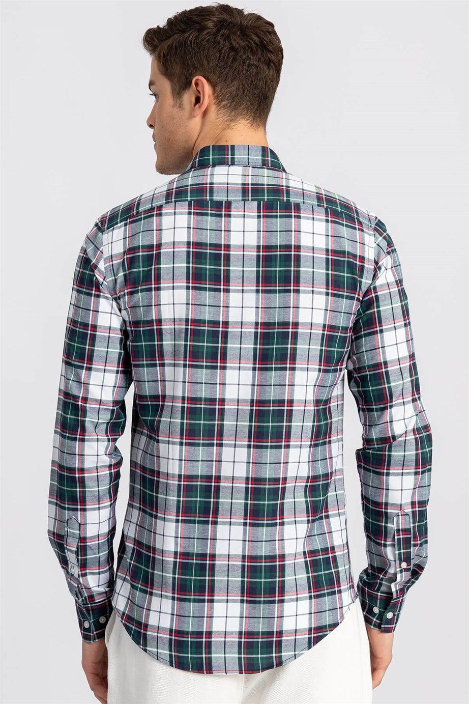 SLIM FIT LONG SLV CHECK JETT  GÖMLEK SLIM FIT CHECKED