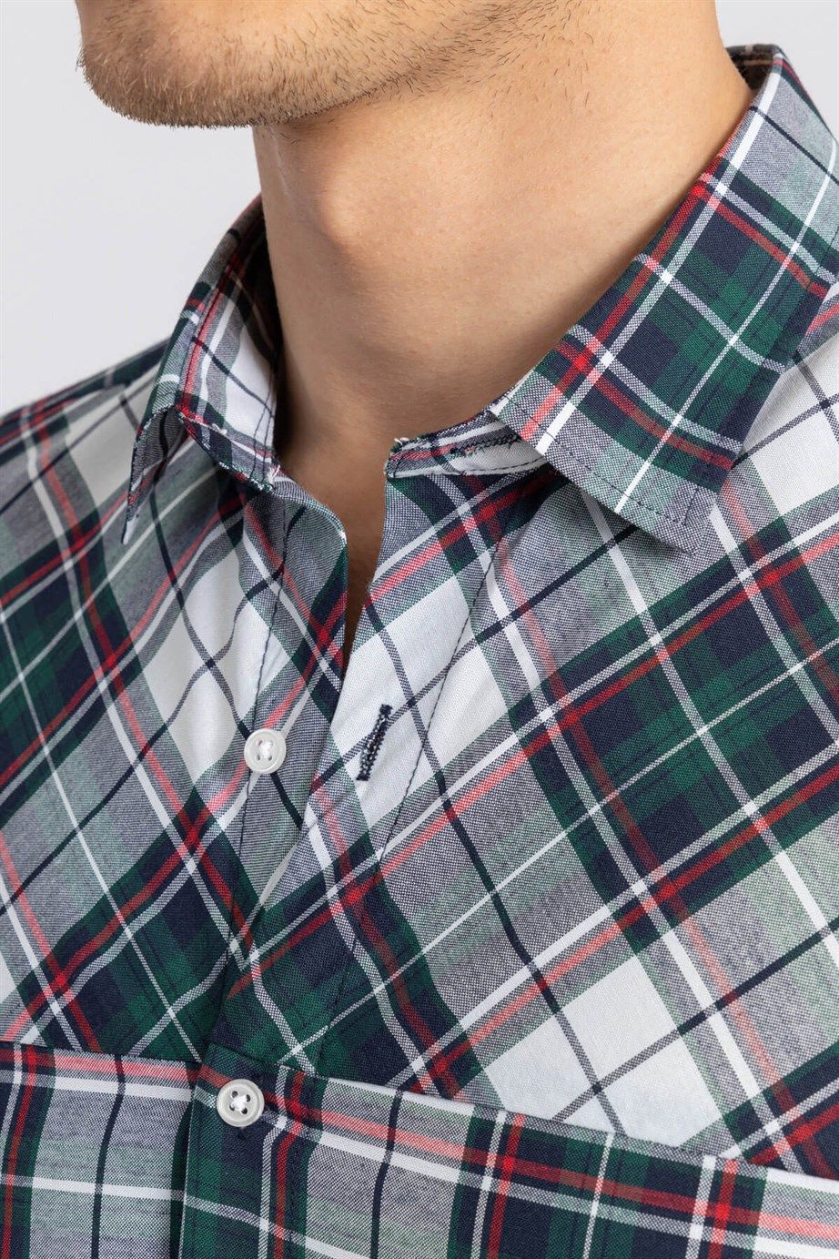 SLIM FIT LONG SLV CHECK JETT  GÖMLEK SLIM FIT CHECKED