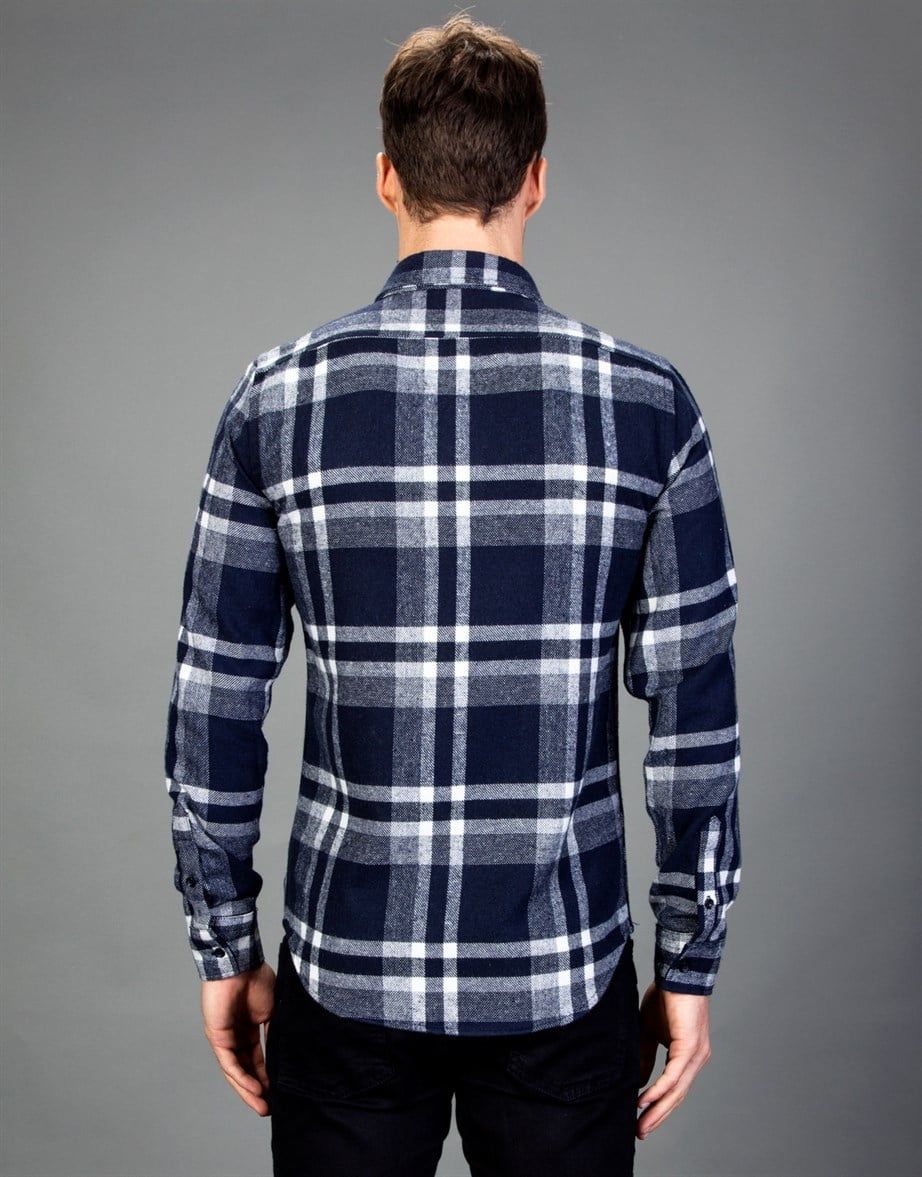 SLIM FIT LONG SLV CHECK WINTER TONE  GÖMLEK SLIM FIT WINTER SEASON