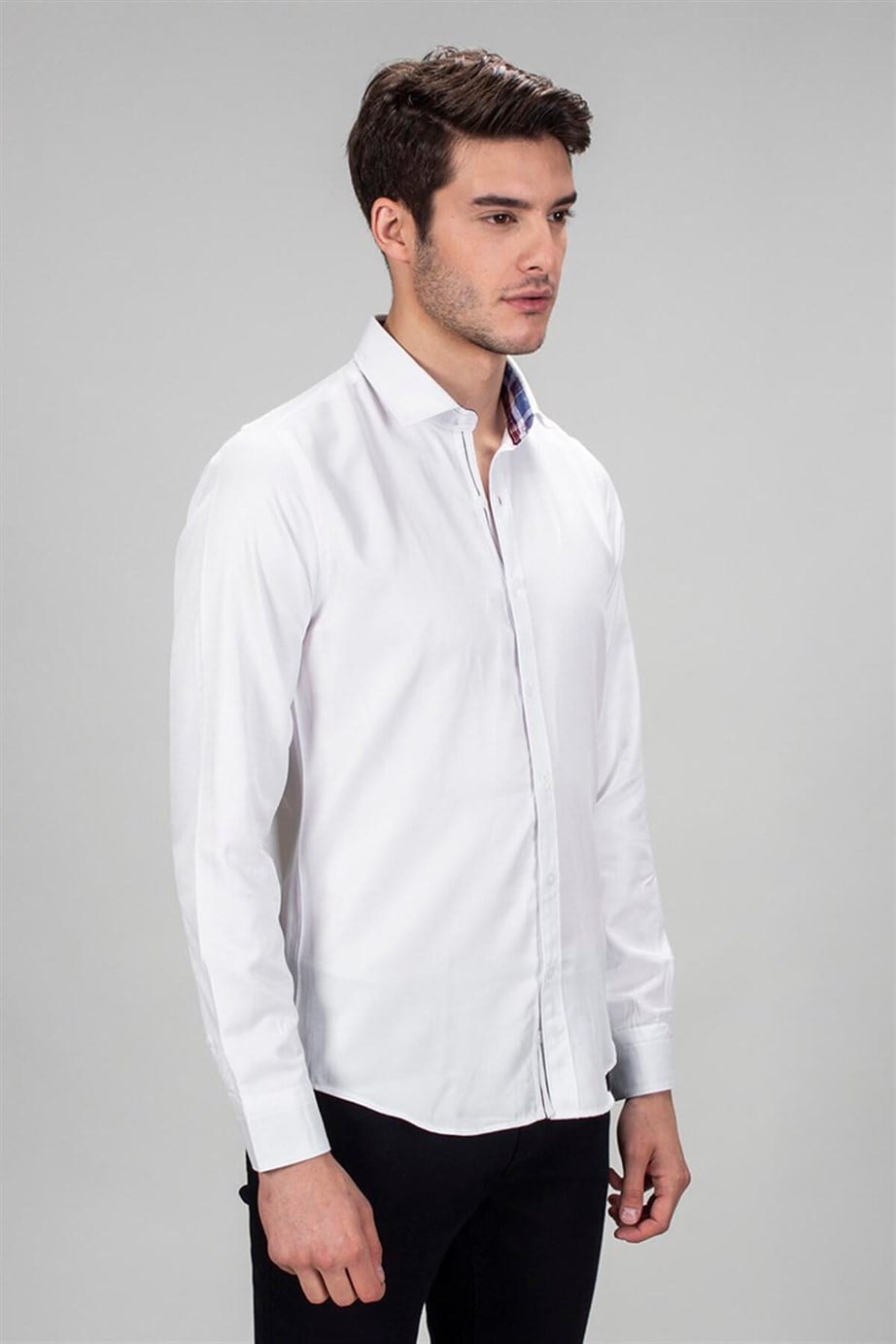 SLIM FIT LONG SLV GABARDİN 70/1   GÖMLEK SLIM FIT SPORT - CASUAL