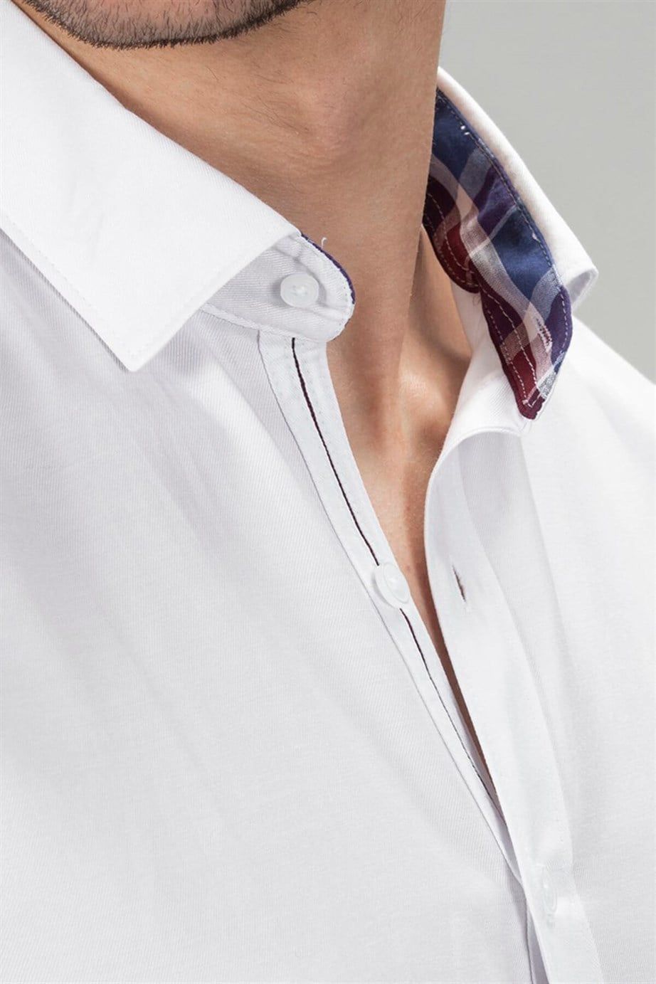 SLIM FIT LONG SLV GABARDİN 70/1   GÖMLEK SLIM FIT SPORT - CASUAL