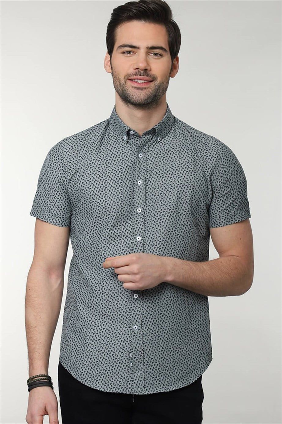 SLIM FIT SHORT SLV EMESTO   GÖMLEK SLIM FIT SUMMER SEASON