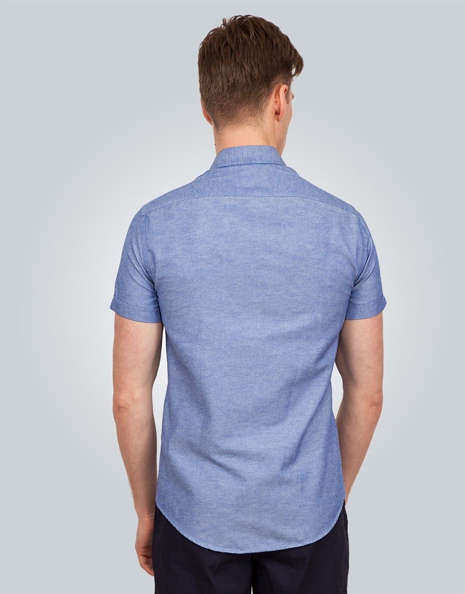 SLIM FIT SHORT SLV SAMRA 80/1  GÖMLEK SLIM FIT SUMMER SEASON
