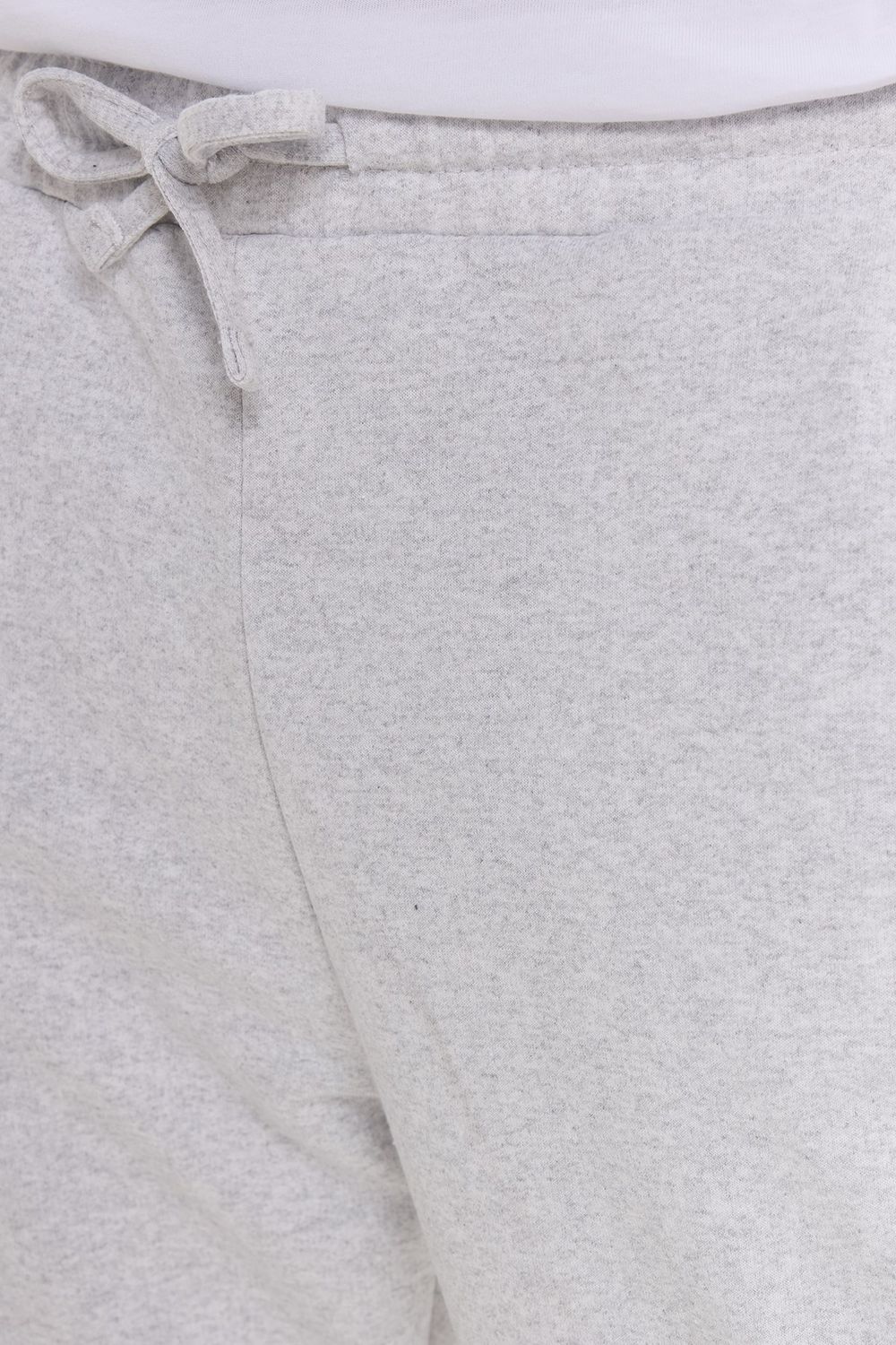 Erkek Regular Fit Klasik Kesim Beli Bağcıklı Jogger Cepli Lastikli Paça Gri Eşofman Altı