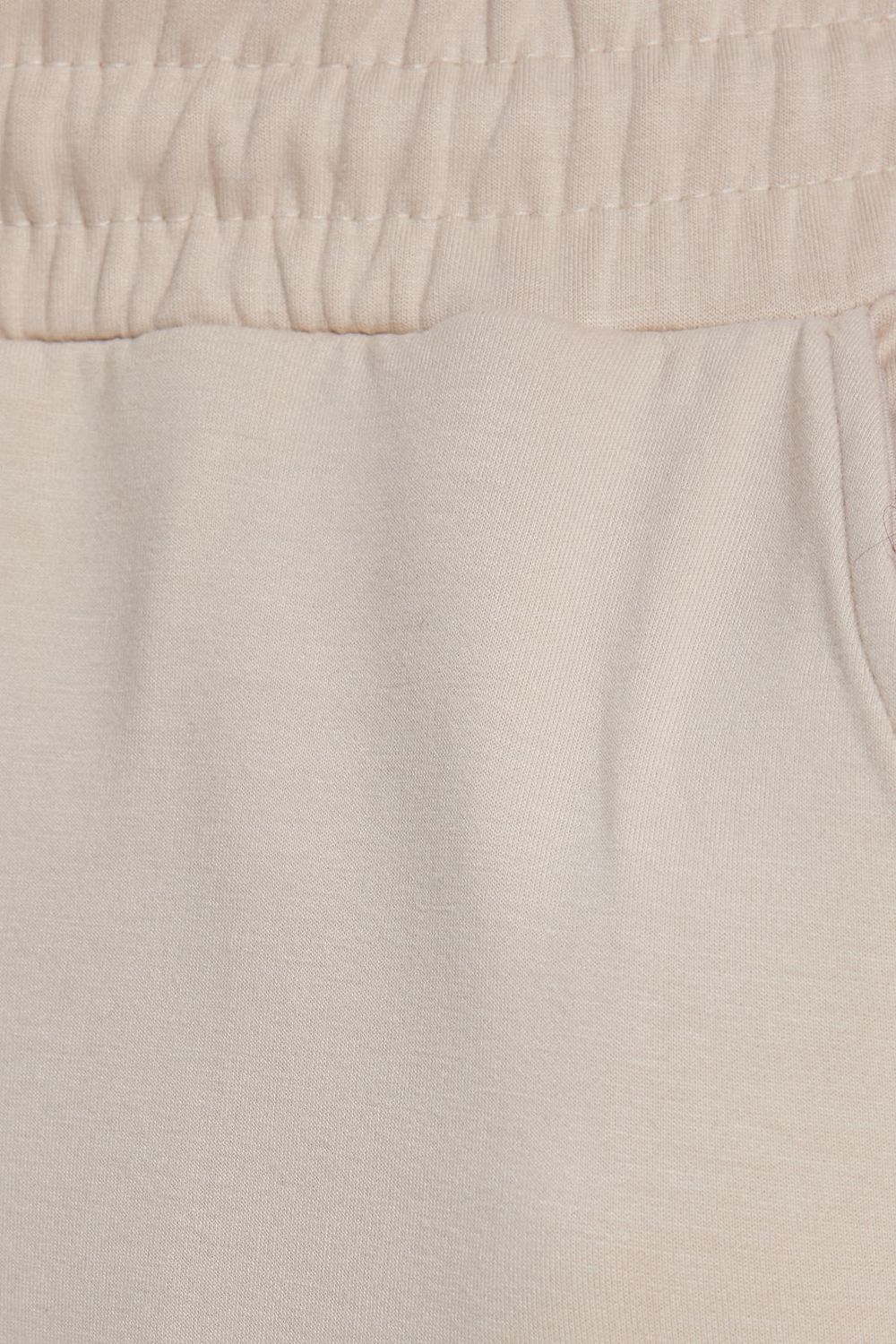 Erkek Slim Fit Dar Kesim Beli Bağcıklı 3 Cepli Geniş Paça Kemik Eşofman Altı