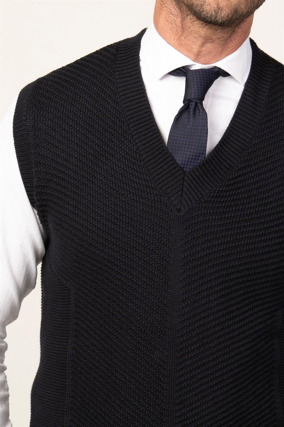 SLEEVELESS SWEATER ROSSI  SÜVETER