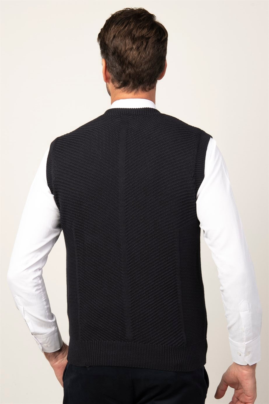 SLEEVELESS SWEATER ROSSI  SÜVETER