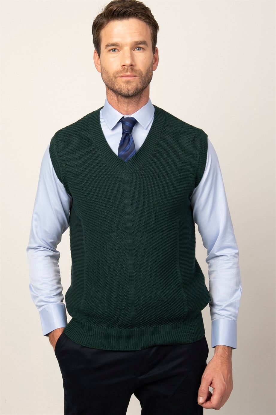 SLEEVELESS SWEATER ROSSI  SÜVETER