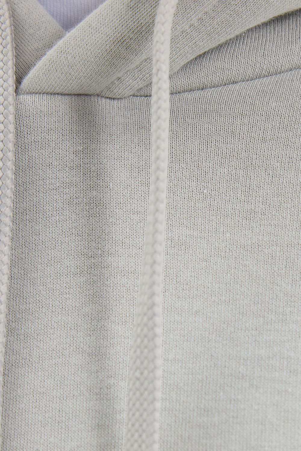 Unisex Oversize Geniş Kesim Pamuklu Yumuşak Dokulu İçi Polarlı Basic Taş Renk Kapüşonlu Sweatshirt