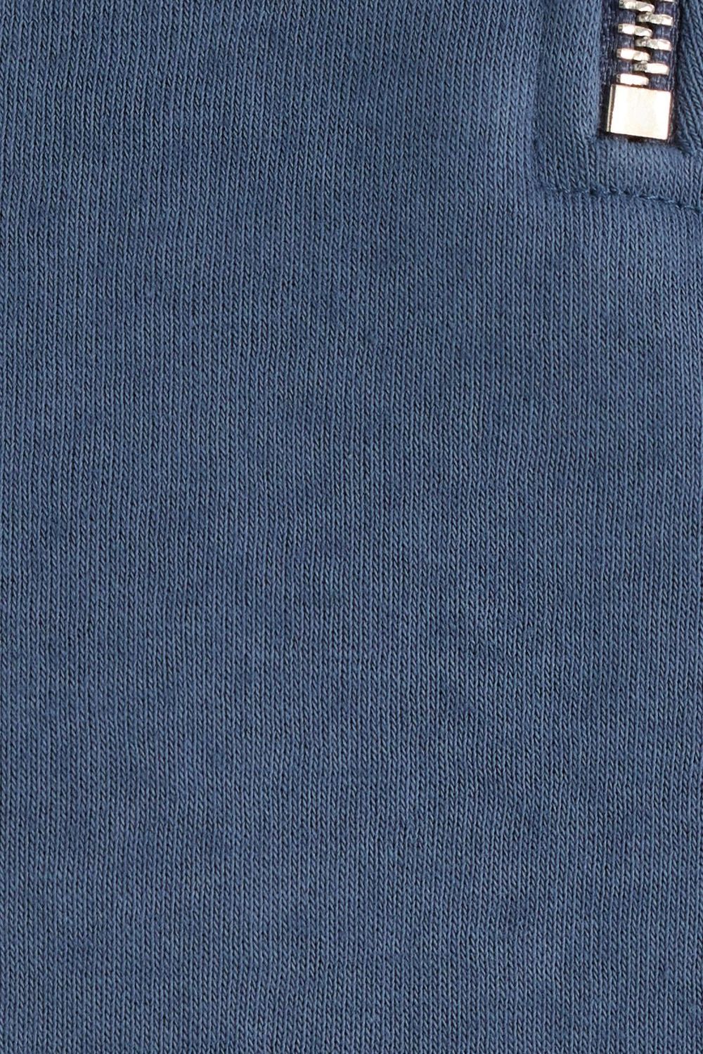 Pamuklu Dik Yaka Fermuarlı Unisex Sweatshirt