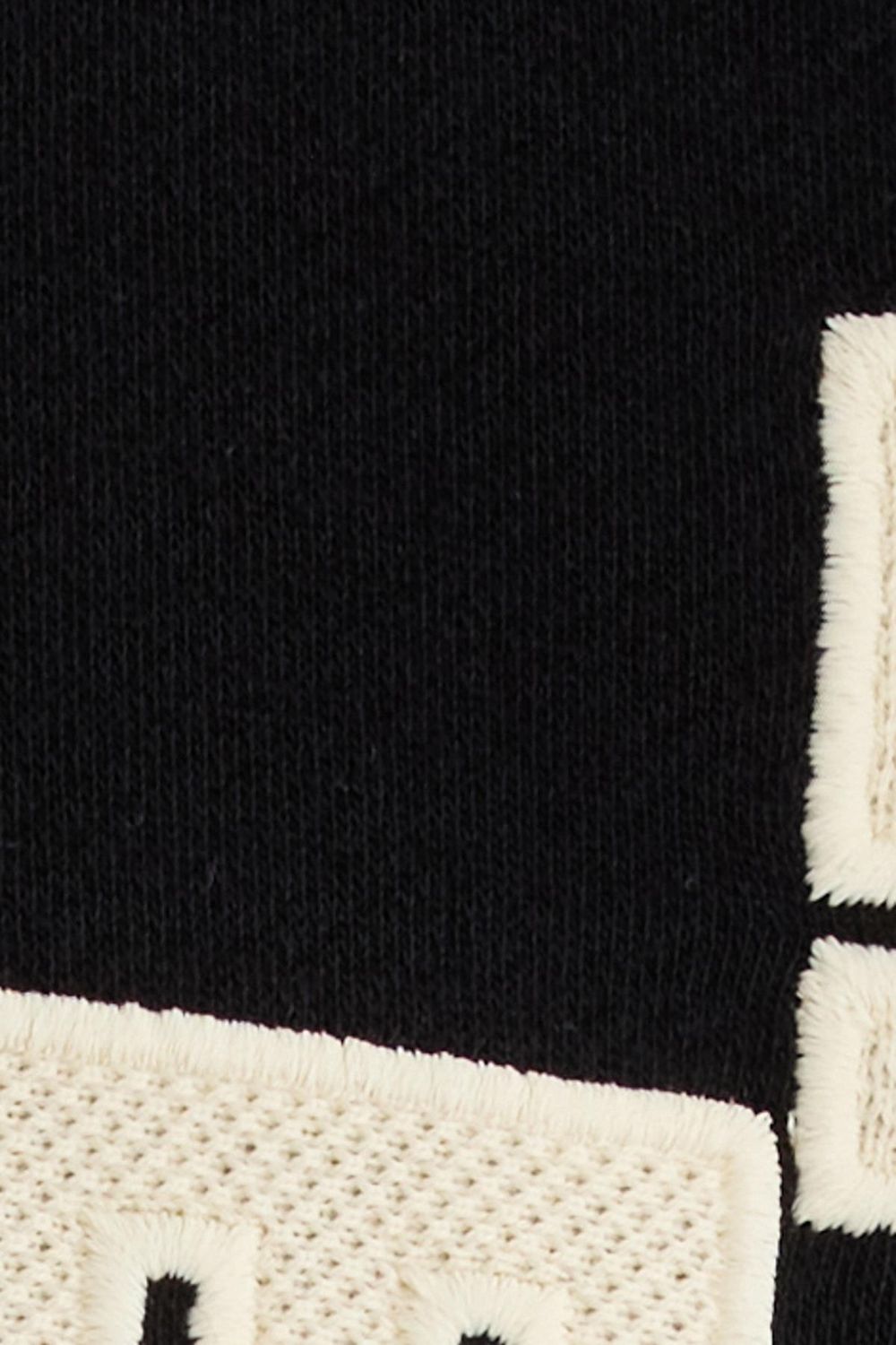 Erkek Relax Fit Rahat Kesim Pamuklu Lastikli Kol Bisiklet Yaka Baskılı Siyah Sweatshirt