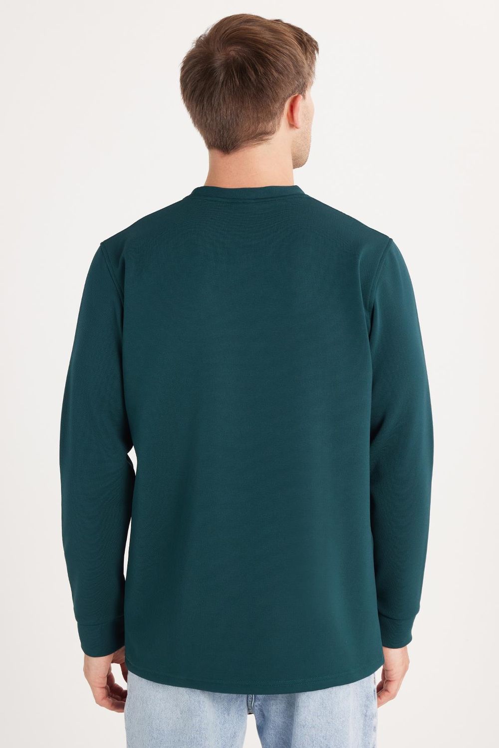 ERKEK BASKILI YOU NEED ONLY TO BE STILL HW 935 SWEATSHIRT