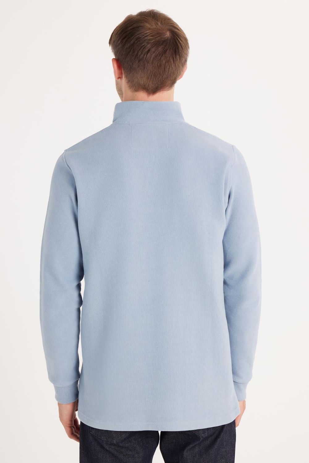 ERKEK SELANİK DİK YAKA  HW 933 SWEATSHIRT