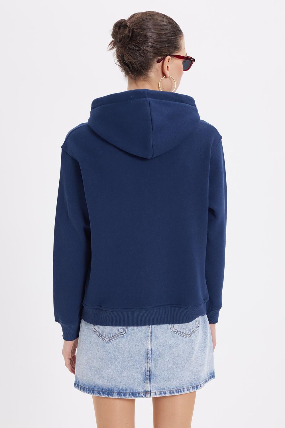KADIN KAPÜŞONLU GM SWEATSHIRT