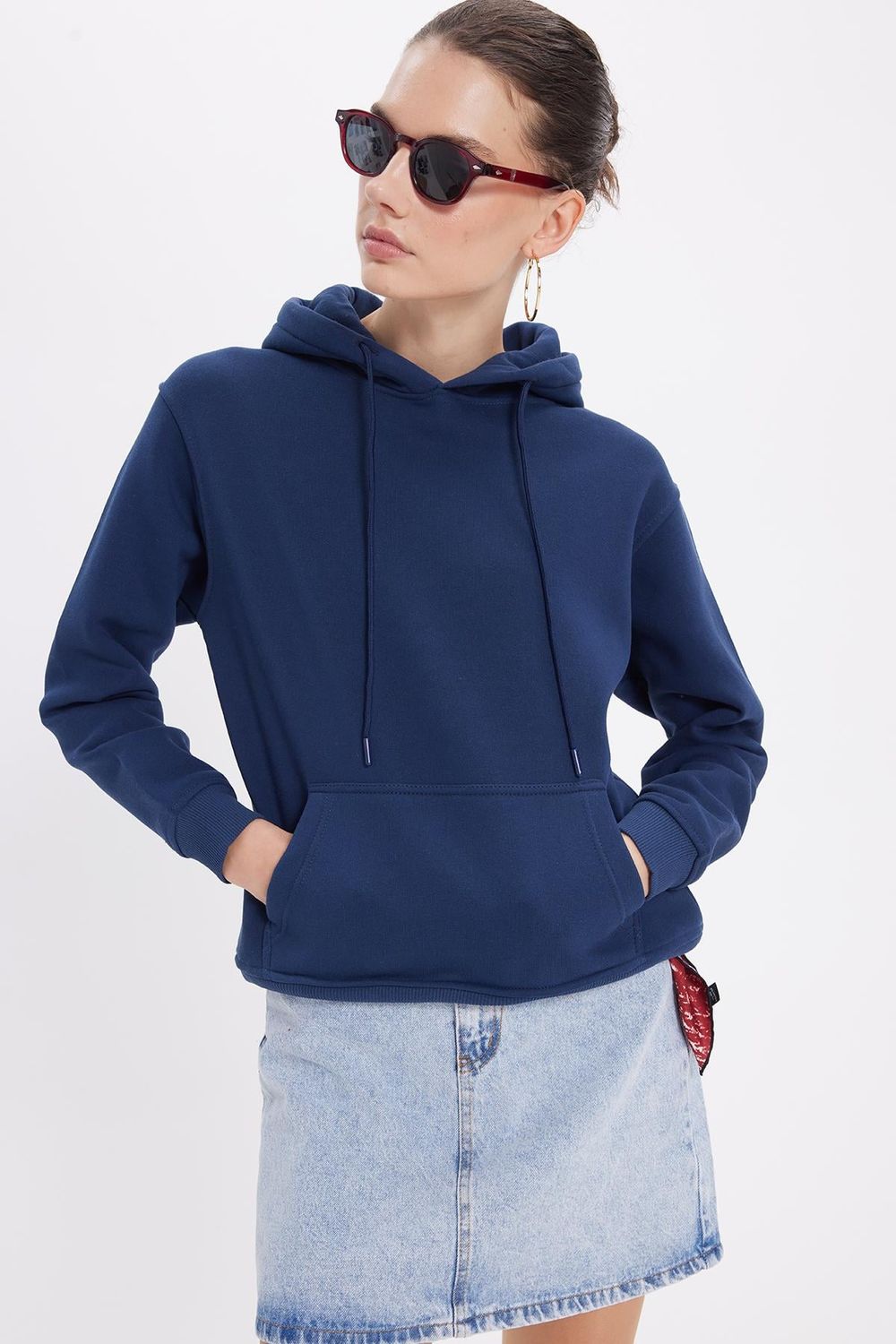 KADIN KAPÜŞONLU GM SWEATSHIRT