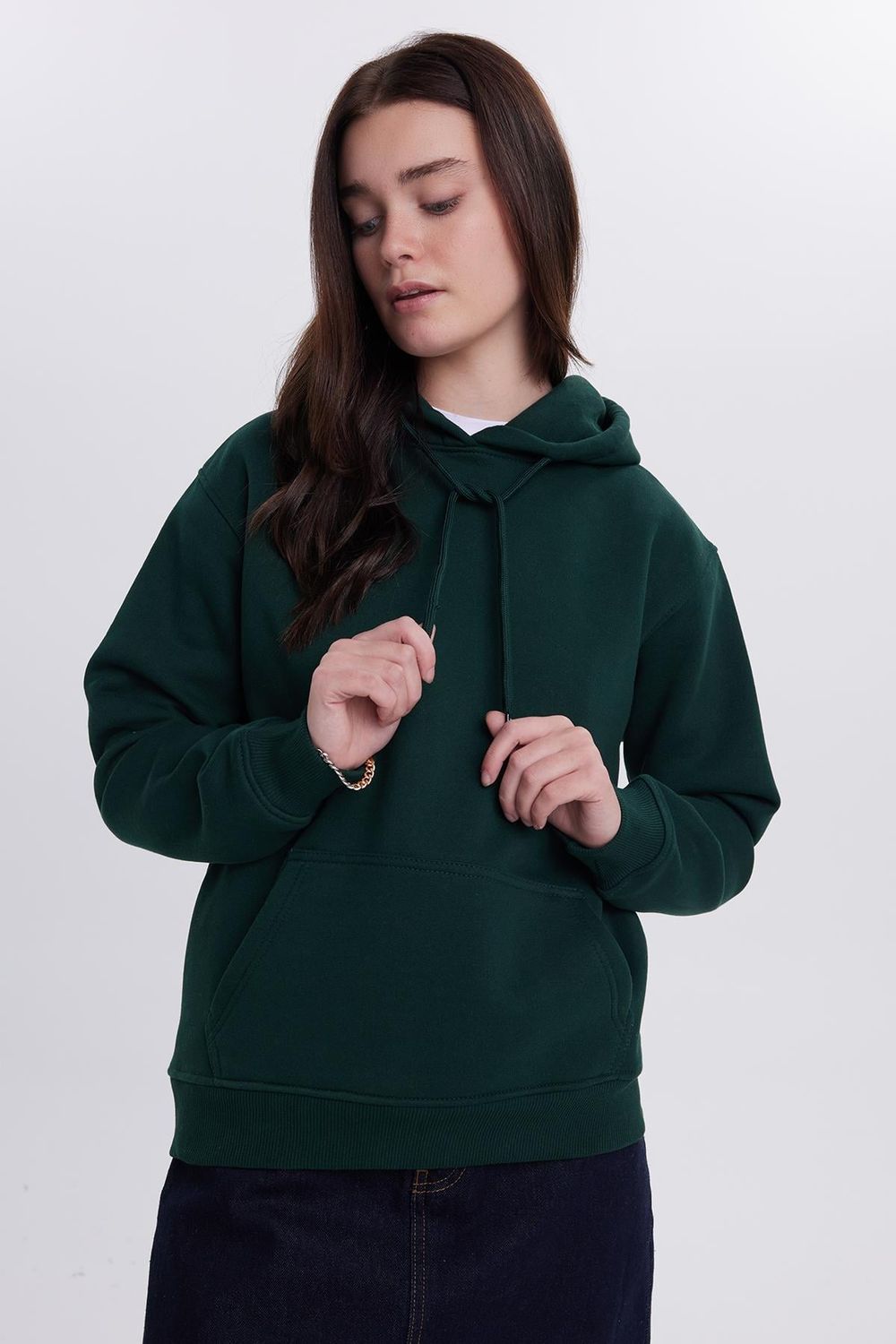 KADIN KAPÜŞONLU GM SWEATSHIRT