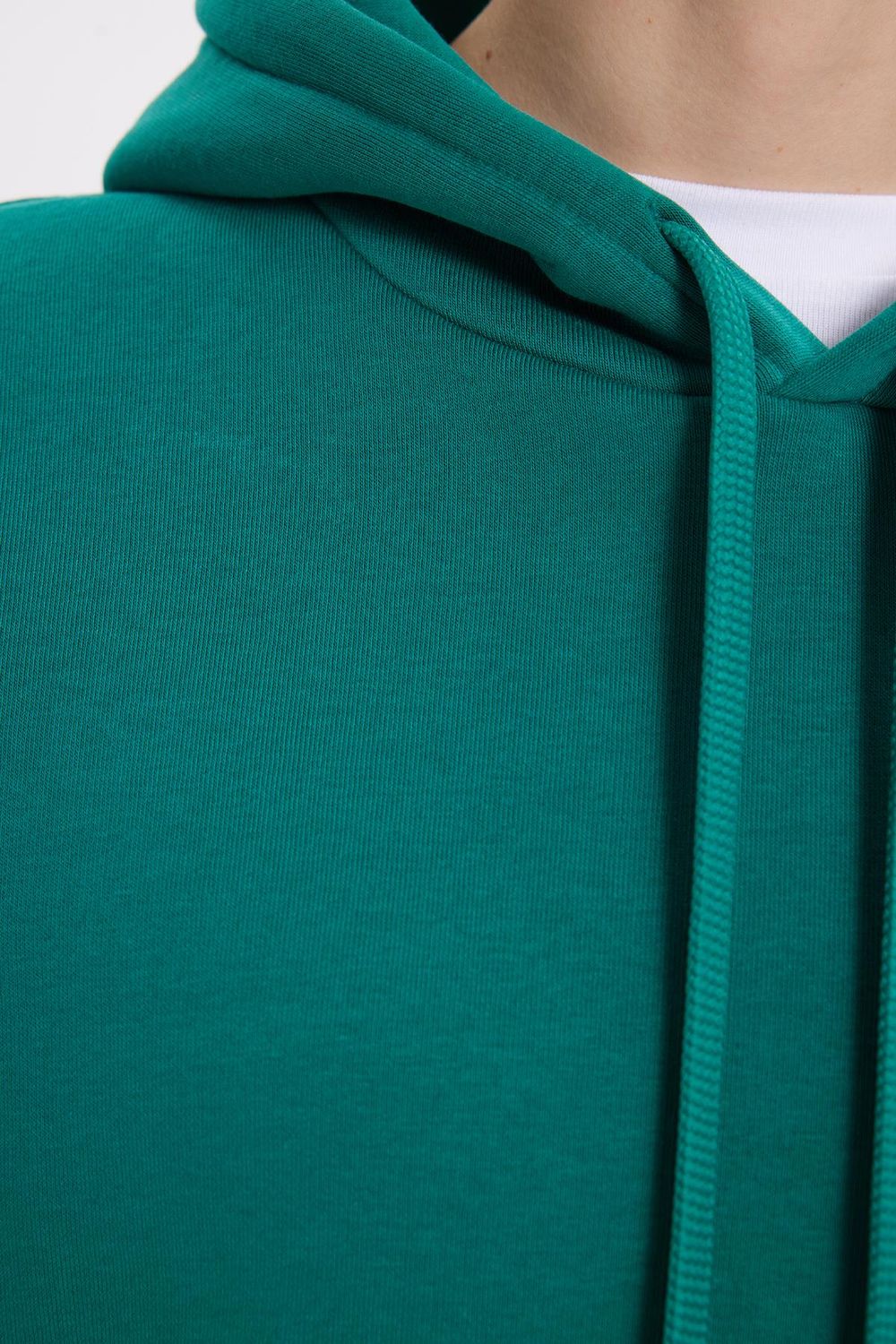 Oversize Pamuk Kapüşonlu Basic Unisex Sweatshirt