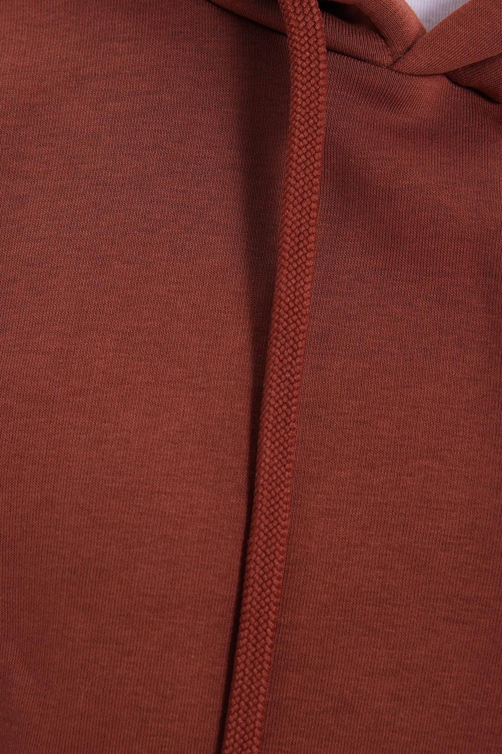 Oversize Pamuk Kapüşonlu Basic Unisex Sweatshirt