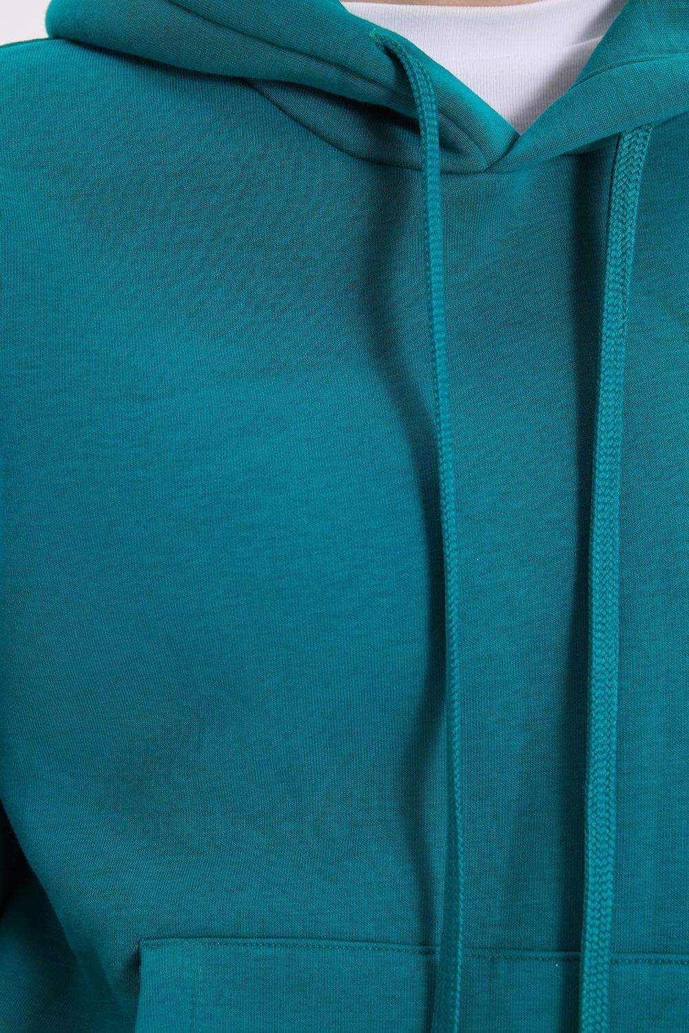 Oversize Pamuk Kapüşonlu Basic Unisex Sweatshirt