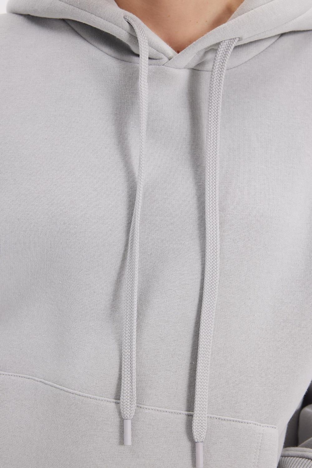 Oversize Pamuk Kapüşonlu Basic Unisex Sweatshirt