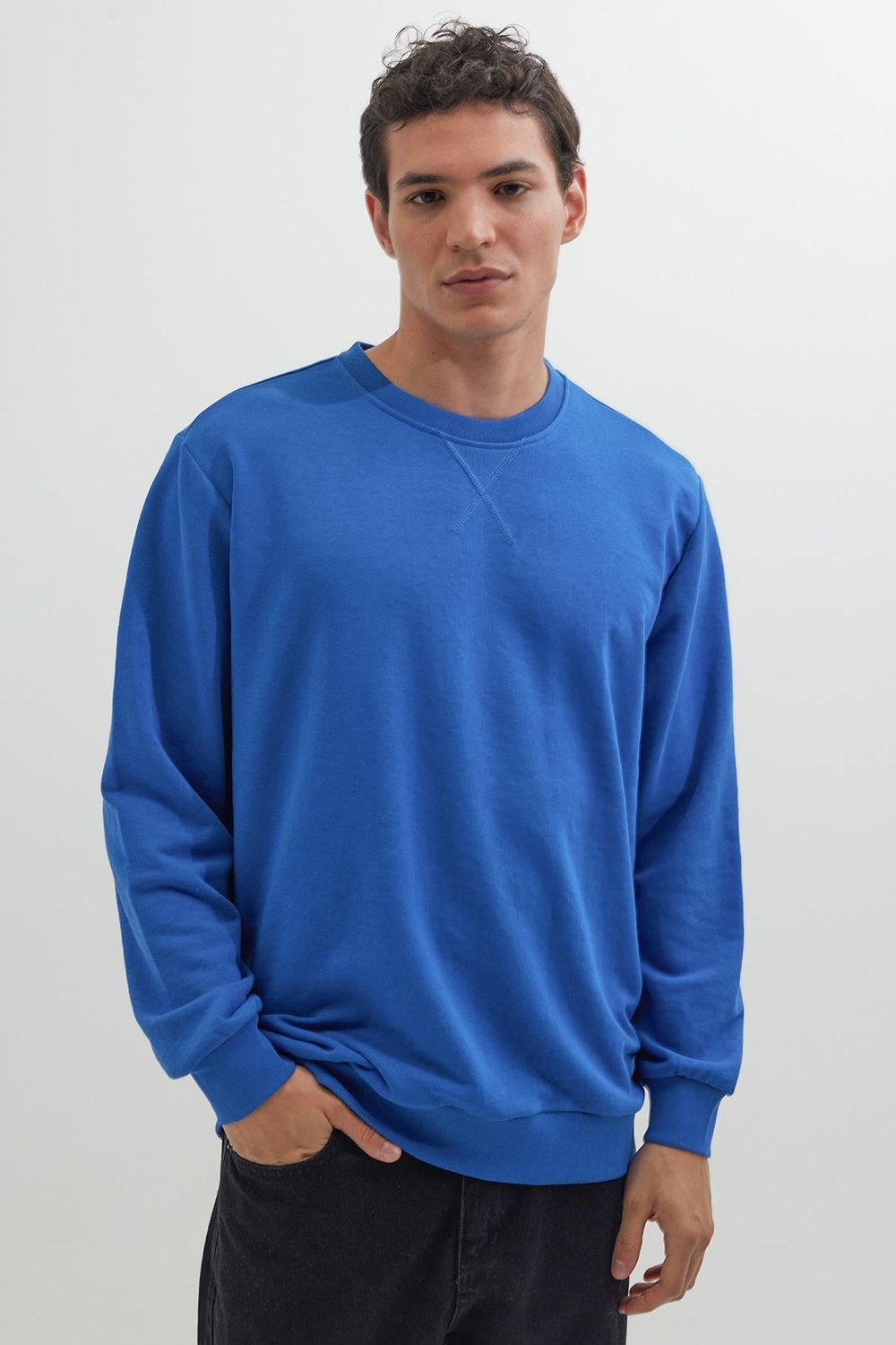 THREE PIECES SWEATSHIRT COTTON PLAIN