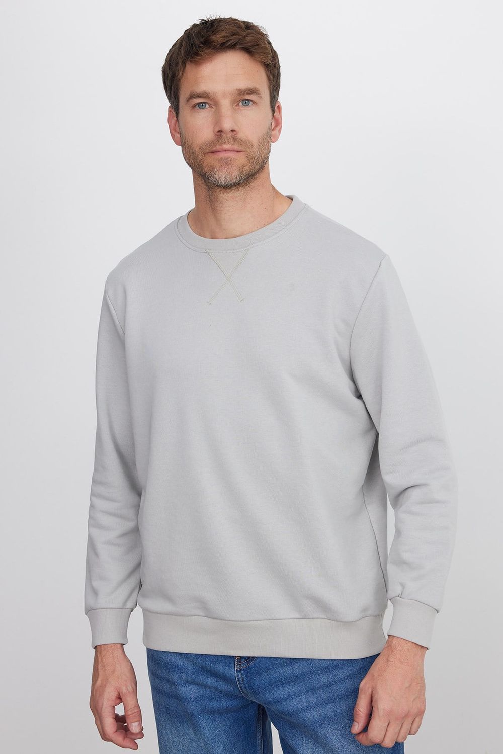 THREE PIECES SWEATSHIRT COTTON PLAIN
