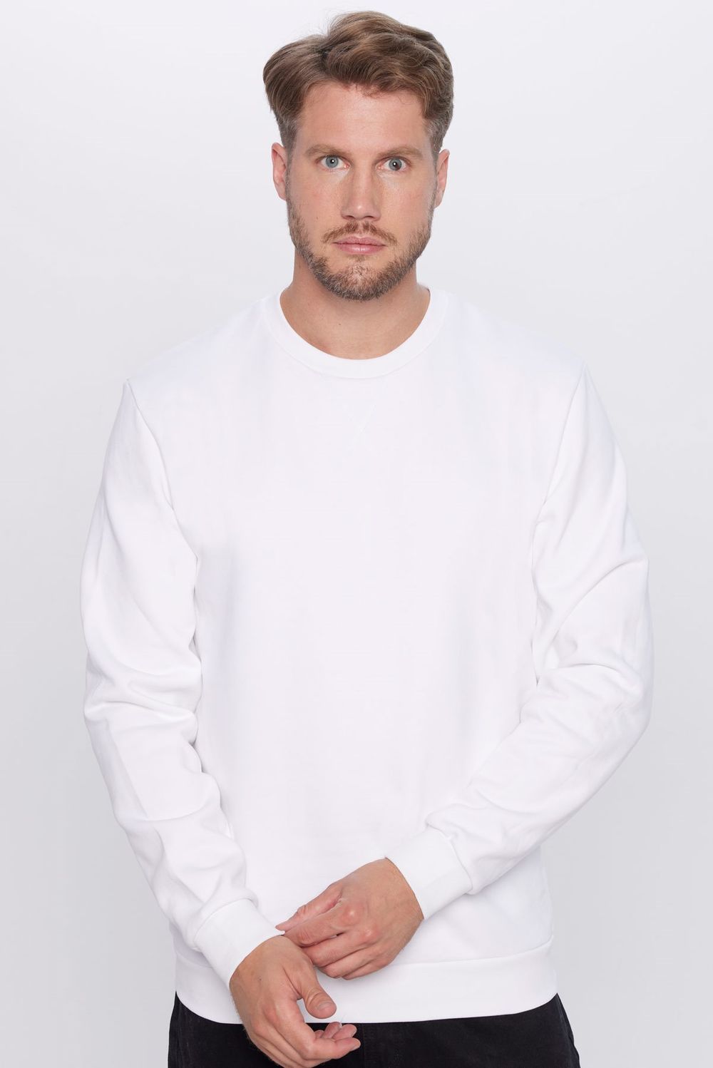THREE PIECES SWEATSHIRT COTTON PLAIN