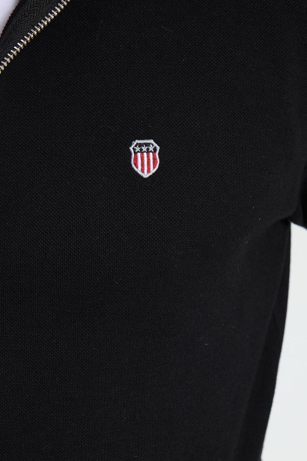 SWEATSHIRT SZR FULL ZIPPER PIQUE INTERLOCK